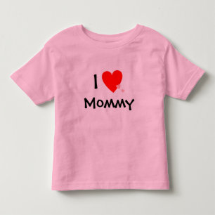 Camiseta De Bebé Amo a la mamá (del corazón)
