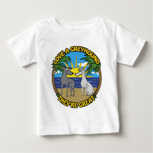 CAMISETA DE BEBÉ AMO A LA VERDAD QUE SON GRANDES