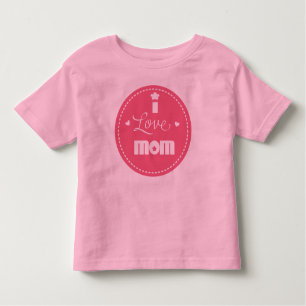 Camiseta De Bebé Amo a mamá