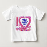 Camiseta De Bebé Amo a mi abuela rosa/púrpura - foto<br><div class="desc">Amo a mi abuela rosa/púrpura - foto Añade tu foto favorita a este diseño de camisetas!</div>