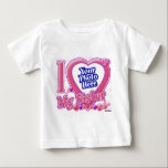 Camiseta De Bebé Amo a mi hermana rosa/púrpura - foto<br><div class="desc">Amo a mi hermana rosa/morado - foto Añade tu foto favorita a este diseño de camisetas!</div>