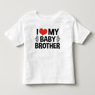 Camiseta De Bebé Amo A Mi Hermano Nacido