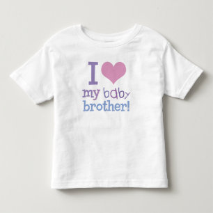 Camiseta De Bebé Amo A Mi Hermano Nacido