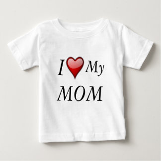 Camiseta De Bebé Amo a mi MAMÁ 2