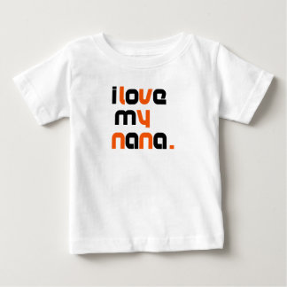 Camiseta De Bebé Amo a mi Nana