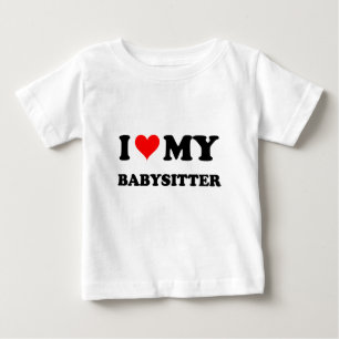 Camiseta De Bebé Amo a mi nin@era