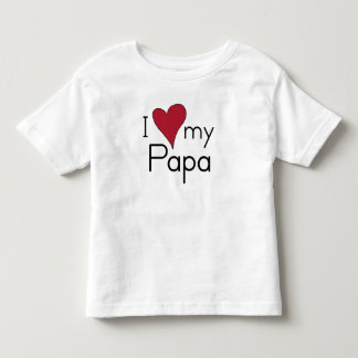 Camiseta De Bebé Amo a mi papá