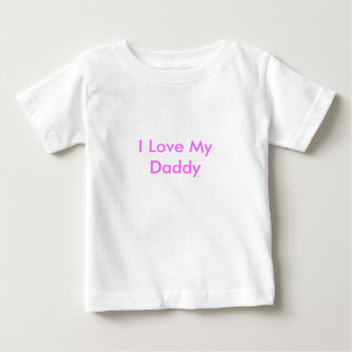 Camiseta De Bebé Amo a mi papá