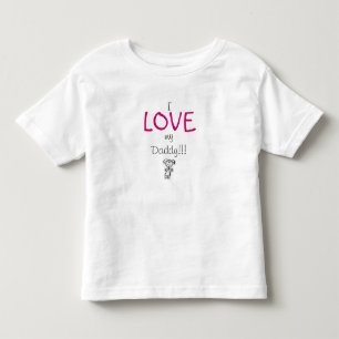 Camiseta De Bebé ¡Amo a mi papá!
