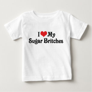 Camiseta De Bebé Amo a mi Sugar Britches