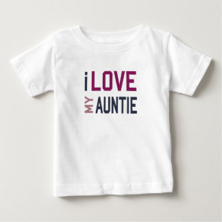 Camiseta De Bebé Amo A Mi Tía