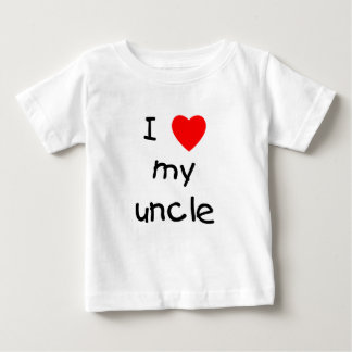 Camiseta De Bebé Amo a mi tío