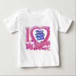 Camiseta De Bebé Amo a mis hermanas rosadas/violetas - foto<br><div class="desc">Amo a mis hermanas rosadas/violetas - foto Añade tu foto favorita a este diseño de camisetas!</div>