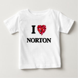 Camiseta De Bebé Amo a Norton