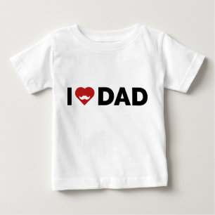 Camiseta De Bebé Amo a papá