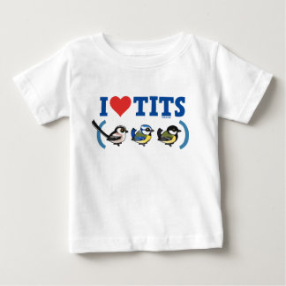 Camiseta De Bebé Amo a Paridae EU