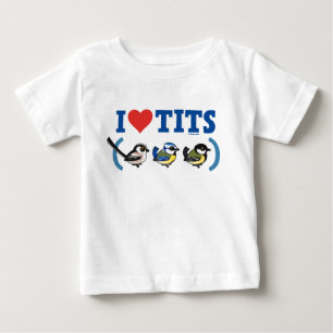 Camiseta De Bebé Amo a Paridae EU