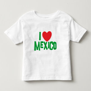 Camiseta De Bebé Amo al niño de México