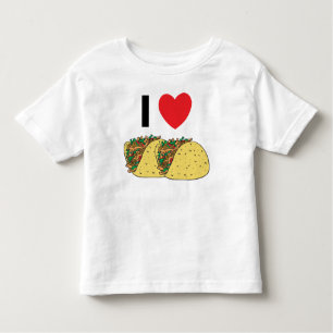 Camiseta De Bebé Amo al niño del Tacos