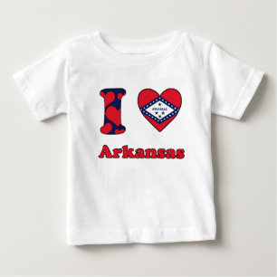 Camiseta De Bebé Amo Arkansas
