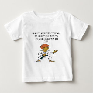 Camiseta De Bebé amo artes marciales