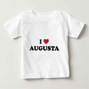 Camiseta De Bebé Amo Augusta Georgia