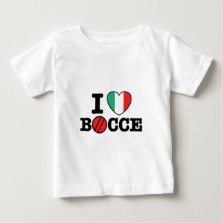 Camiseta De Bebé Amo Bocce