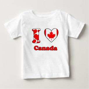 Camiseta De Bebé Amo Canadá