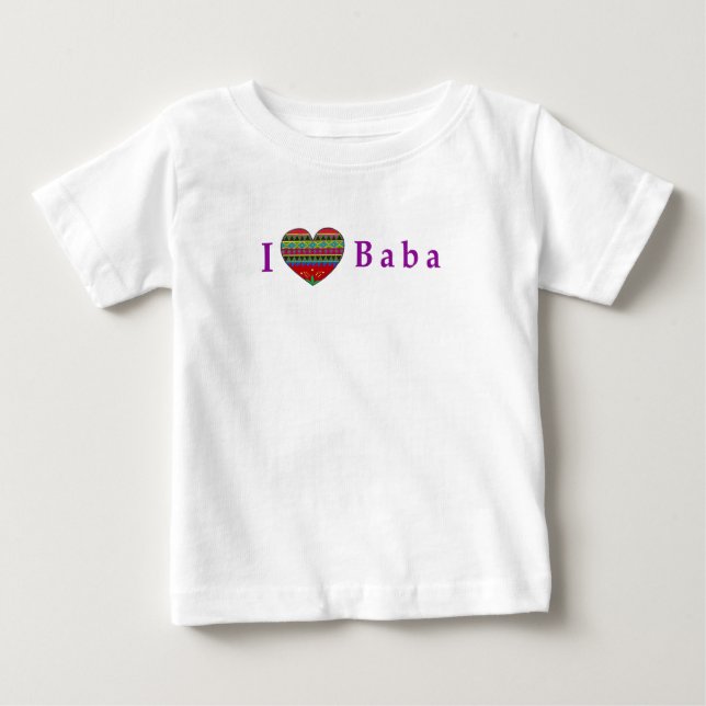 Camiseta De Bebé Amo el bizcocho borracho (Anverso)