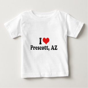 Camiseta De Bebé Amo el Prescott, AZ
