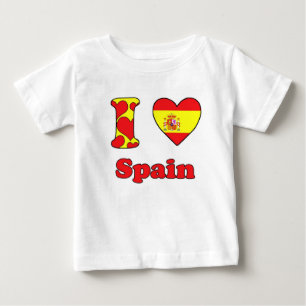 Camiseta De Bebé Amo España