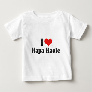 Camiseta De Bebé Amo Hapa Haole