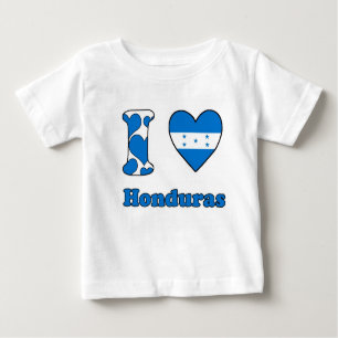 Camiseta De Bebé Amo Honduras