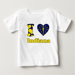Camiseta De Bebé Amo Indiana