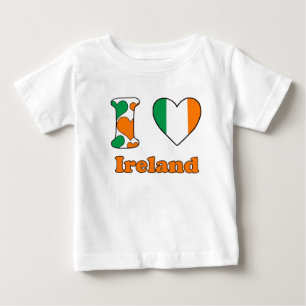 Camiseta De Bebé Amo Irlanda