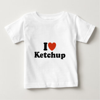 Camiseta De Bebé Amo Ketchup