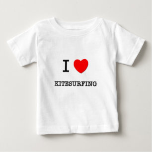 Camiseta De Bebé Amo Kitesurfing