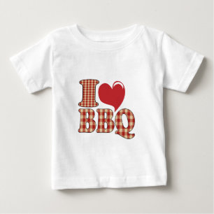 Camiseta De Bebé Amo la barbacoa