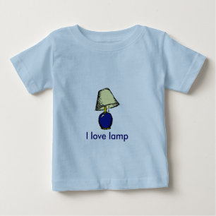 Camiseta De Bebé Amo la lámpara