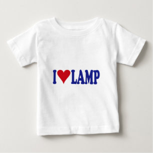 Camiseta De Bebé Amo la lámpara