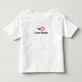 Camiseta De Bebé Amo las Donas