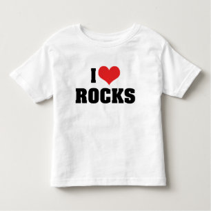 Camiseta De Bebé Amo las Rocas - Geólogo de Rock Lover