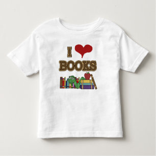 Camiseta De Bebé Amo los libros
