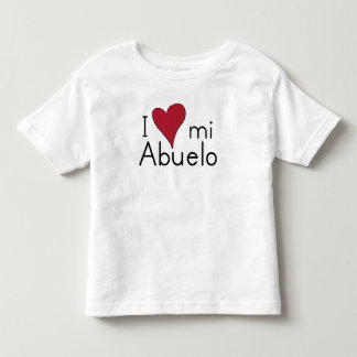 Camiseta De Bebé Amo mi Abuelo