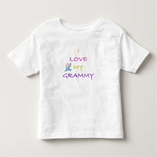 Camiseta De Bebé Amo Mi Grammy