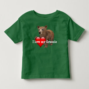 Camiseta De Bebé ¡"Amo mi Gruncle! "