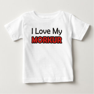Camiseta De Bebé Amo mi Morkur