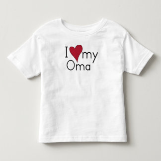 Camiseta De Bebé Amo mi Oma