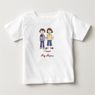 Camiseta De Bebé Amo mi onsie de las mamáes