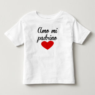 Camiseta De Bebé Amo MI Padrino